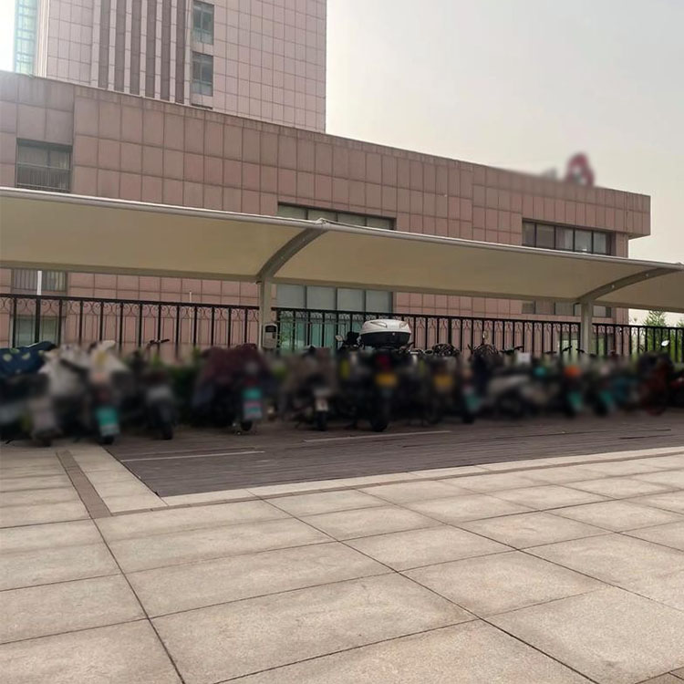 肇庆膜结构电动车棚