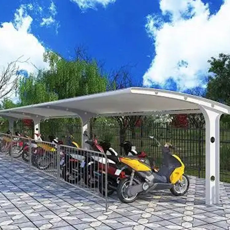 肇庆膜结构电动车棚